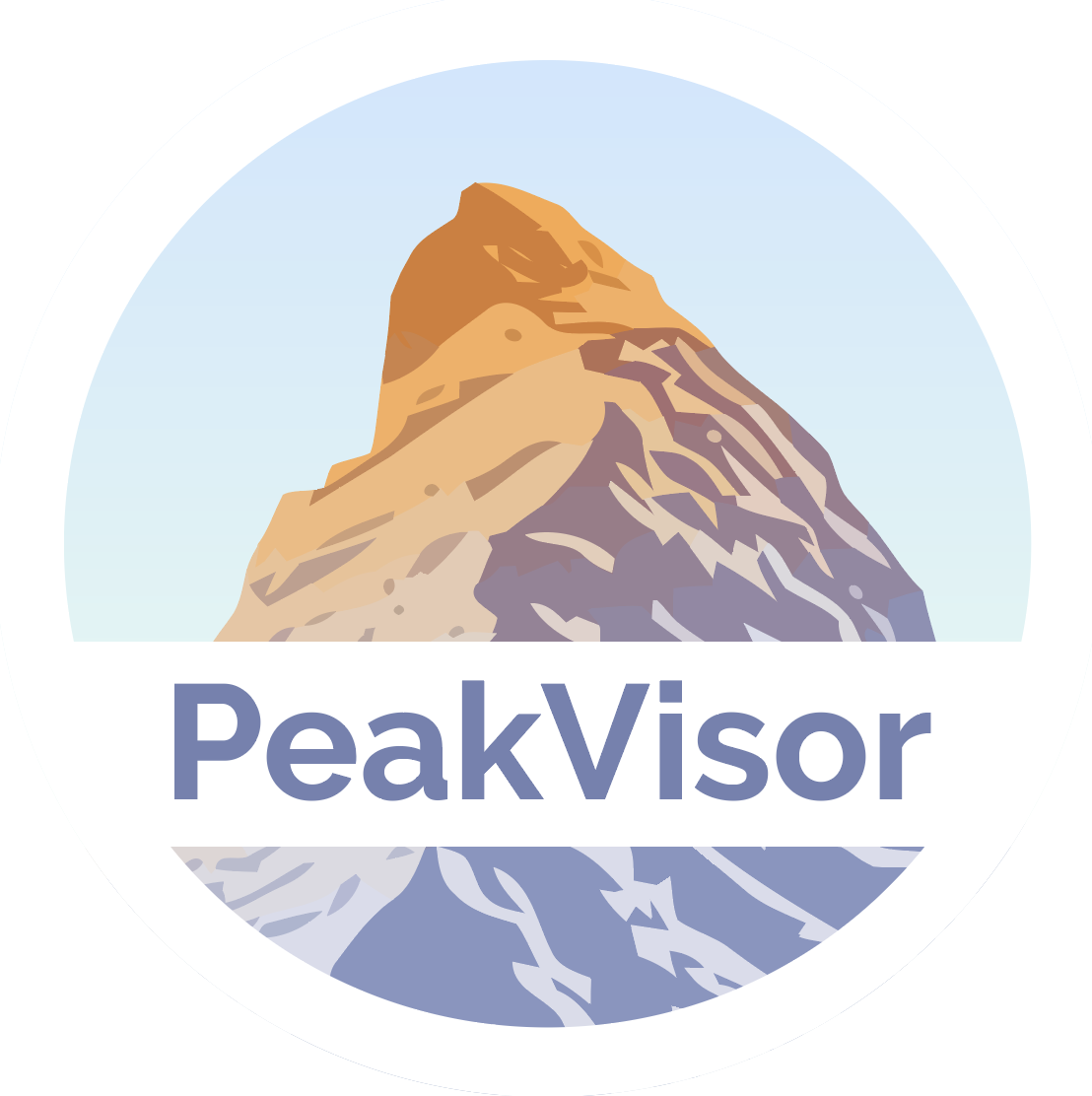 PeakVisor logo